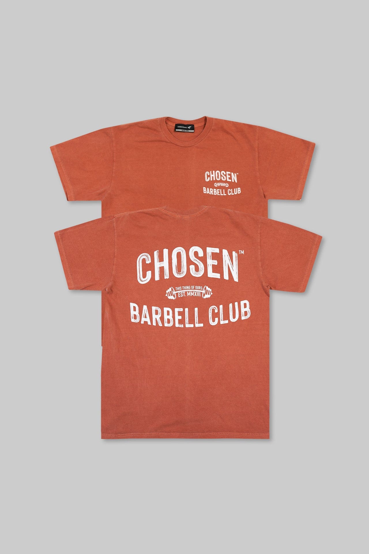 OSI Logo Barbell Club T-shirt - Old School Iron