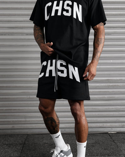 Varsity Shorts Black