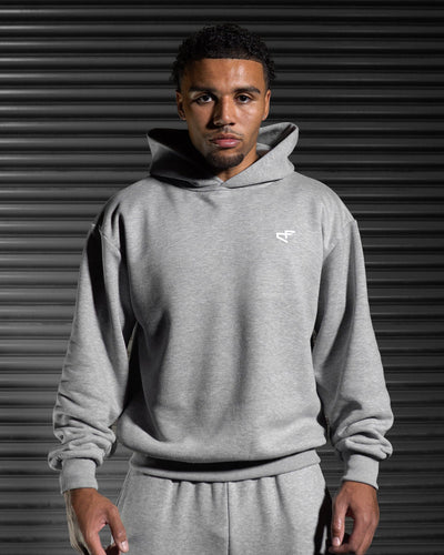 Daily Logo Hoodie - Ash Storm