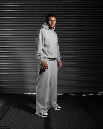 Daily Logo Hoodie - Ash Storm