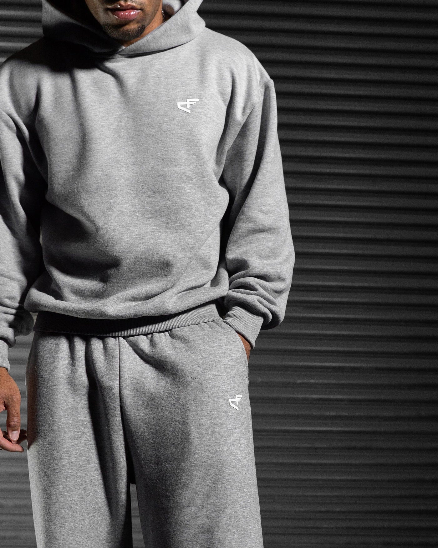 Daily Logo Hoodie - Ash Storm
