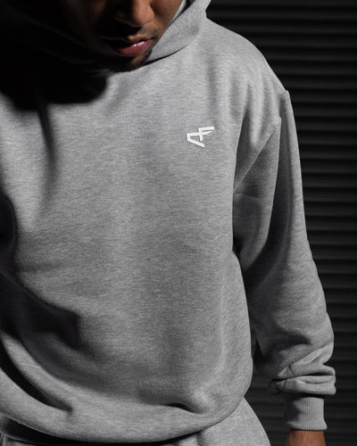 Daily Logo Hoodie - Ash Storm