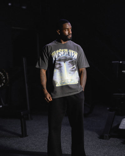 Beam Me Up - Vintage Tee - Black