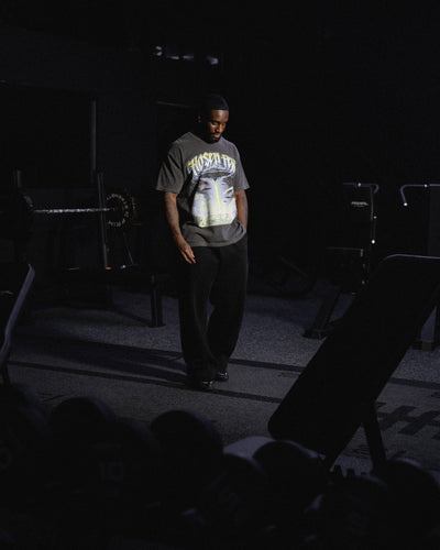 Beam Me Up - Vintage Tee - Black