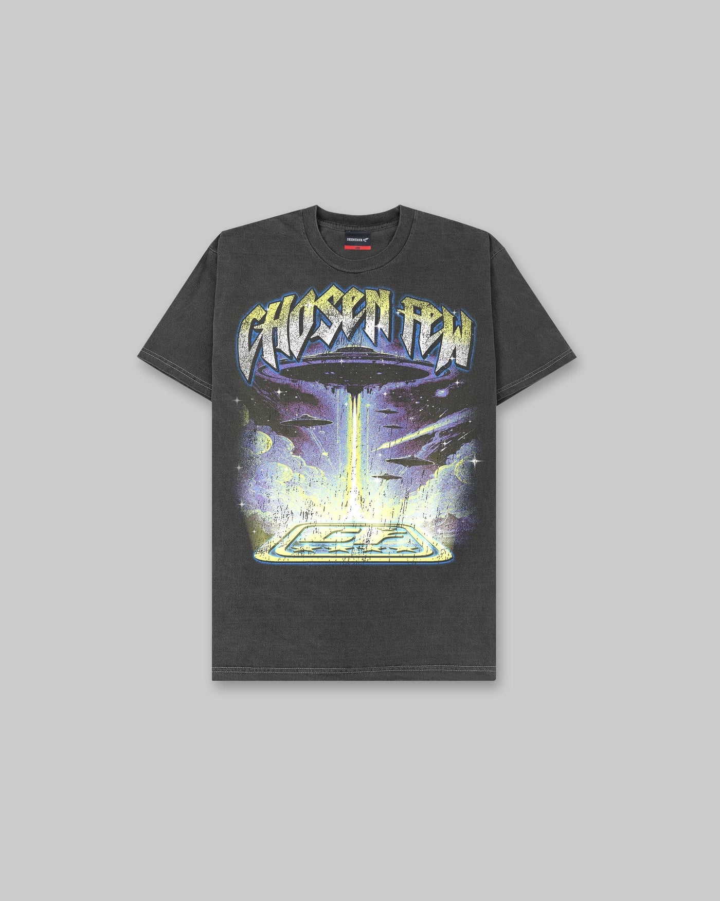 Beam Me Up - Vintage Tee - Black