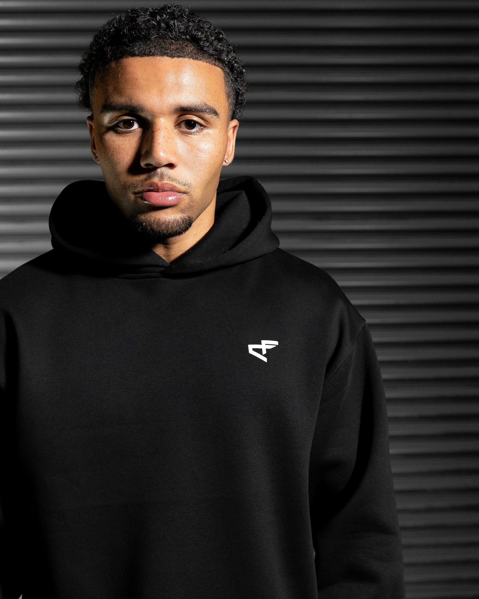 Daily Logo Hoodie - Obsidian Black-thumbmail-6