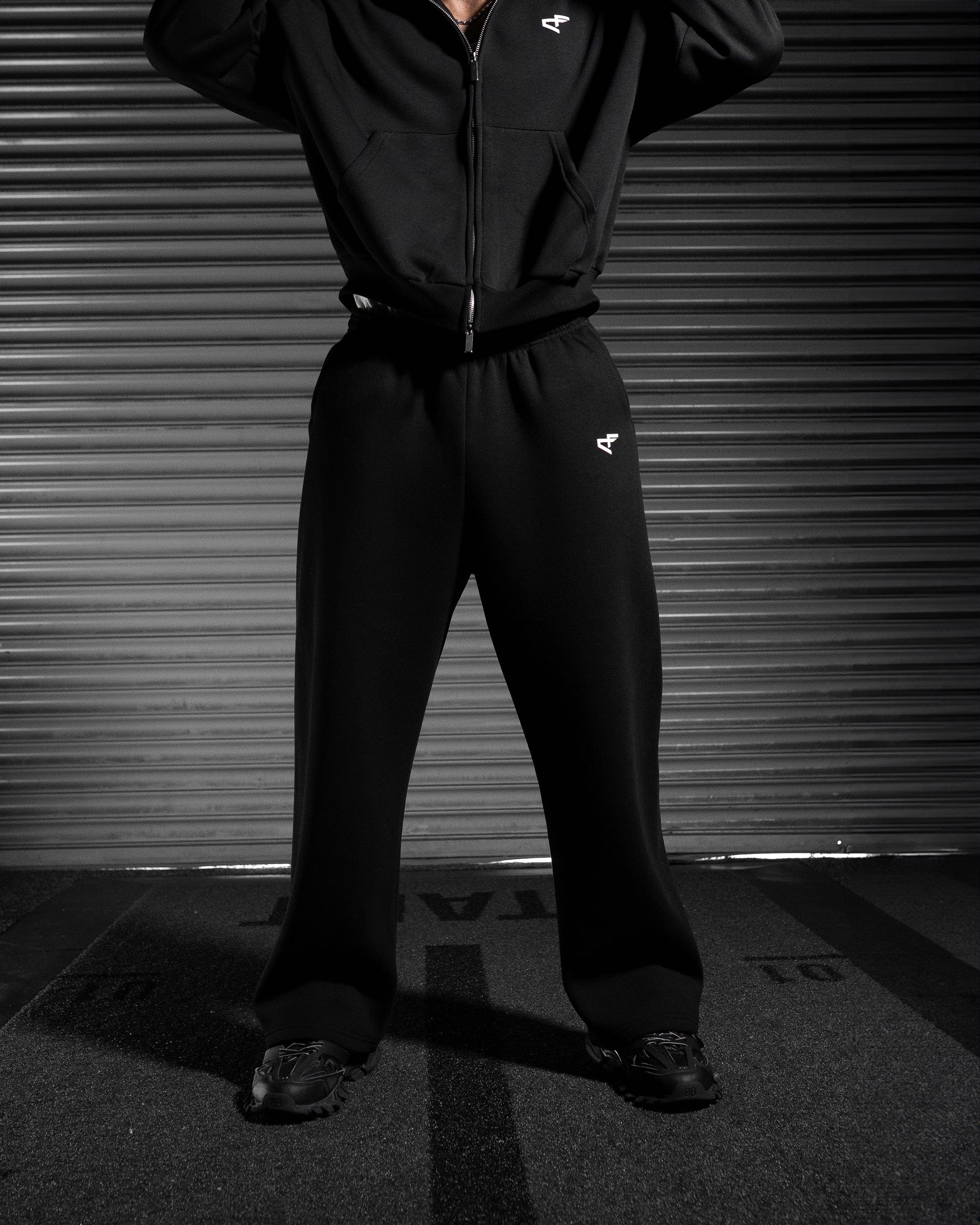 Daily Logo Wide Jogger - Obsidian Black-thumbmail-4