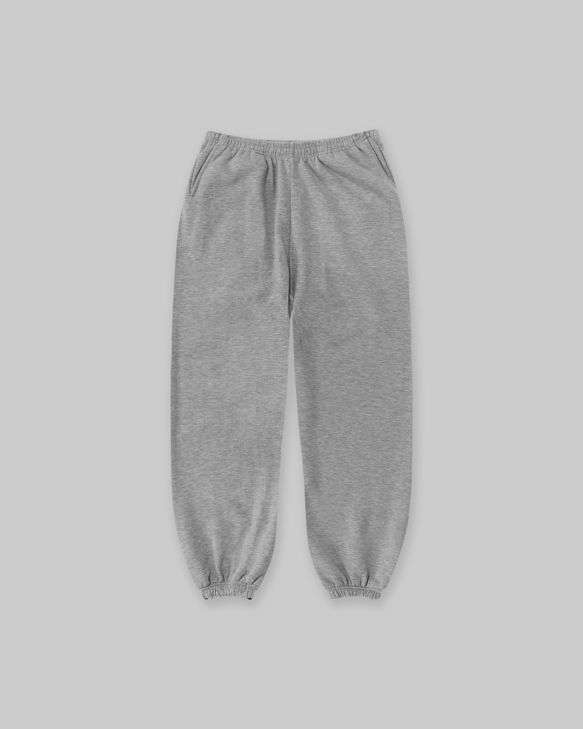 Blank Cuffed Jogger - Ash Storm