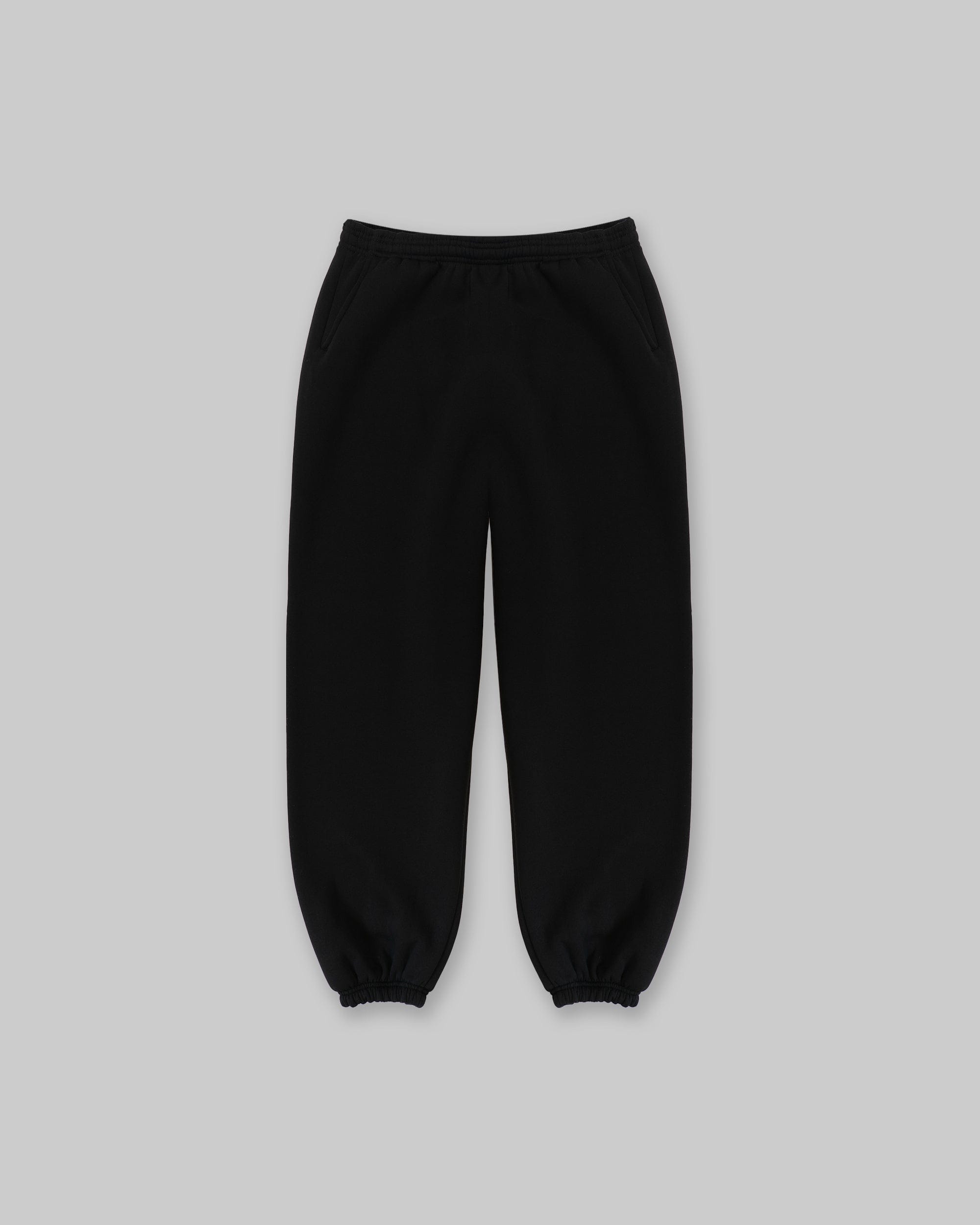 Blank Cuffed Jogger - Obsidian Black