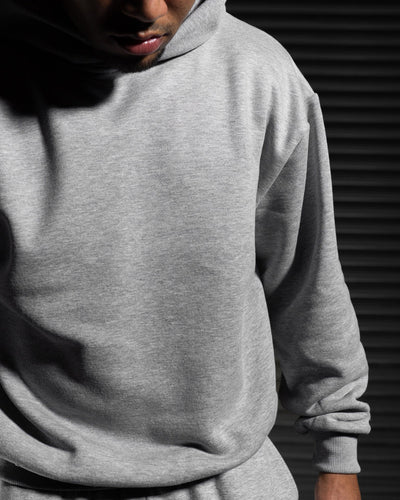 Daily Blank Hoodie - Ash Storm