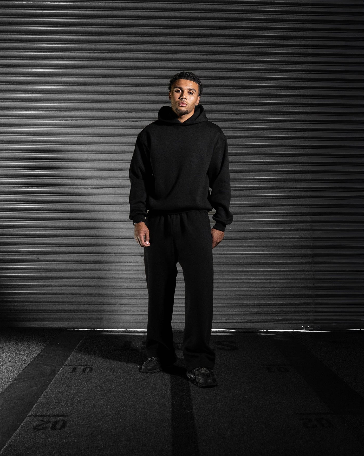 Daily Blank Hoodie - Obsidian Black