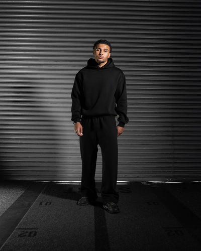 Daily Blank Hoodie - Obsidian Black