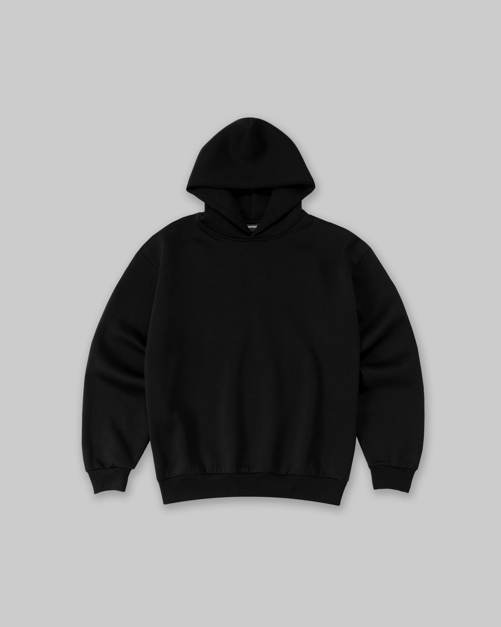Blank Hoodie - Obsidian Black