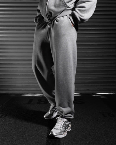 Daily Blank Cuffed Jogger - Ash Storm