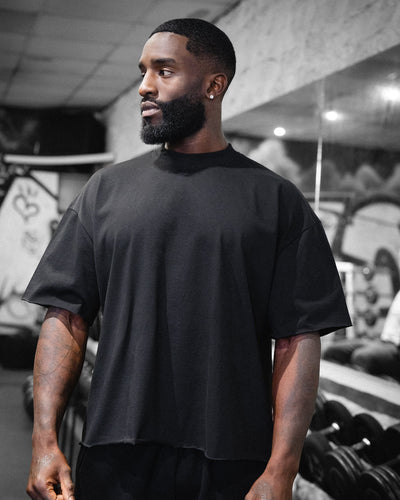 Blank - Box V2 Tee - Black & White