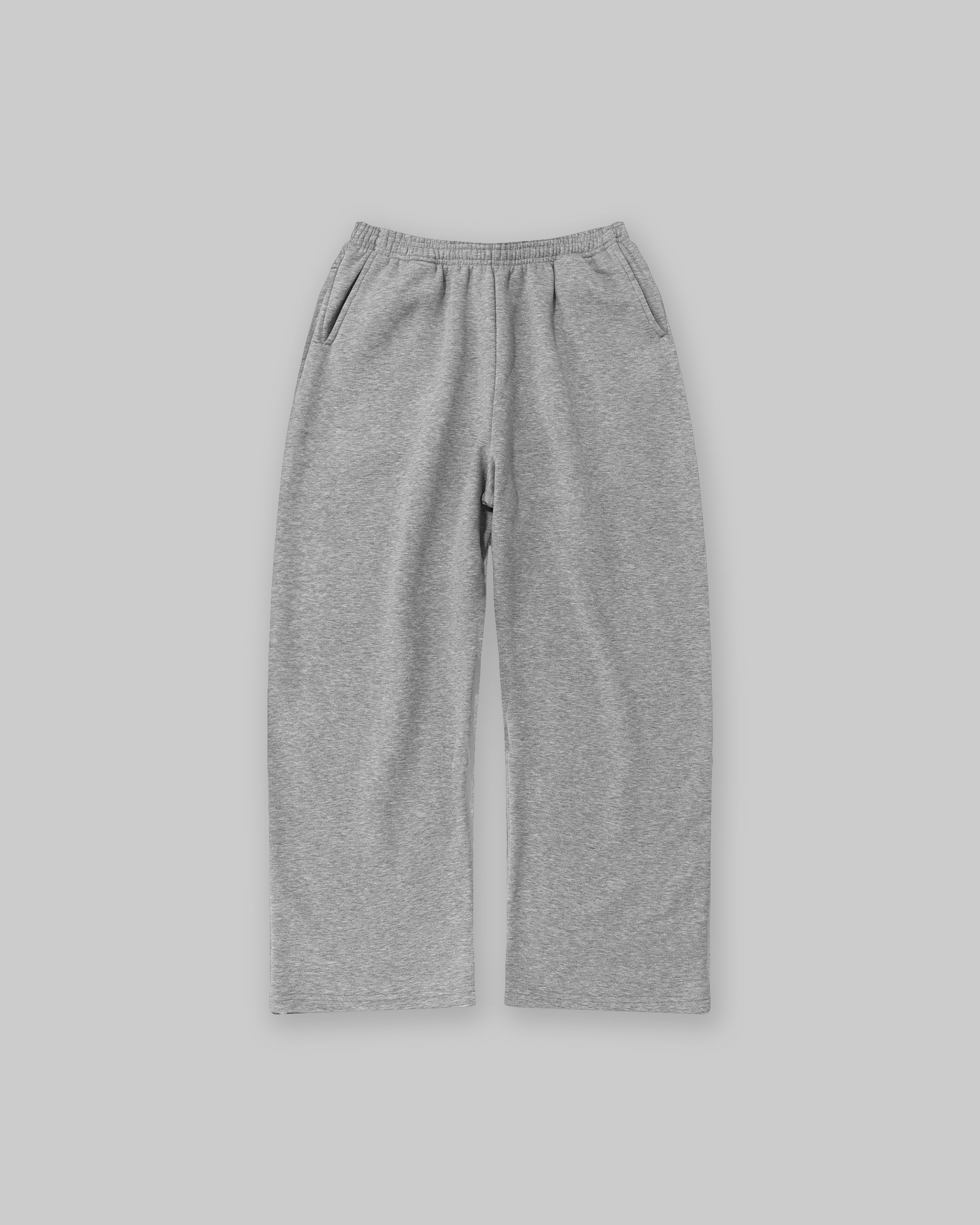 Blank Wide Jogger - Ash Storm