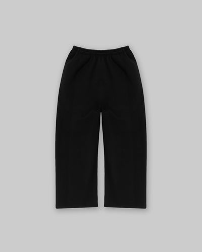 Daily Blank Wide Jogger - Obsidian Black