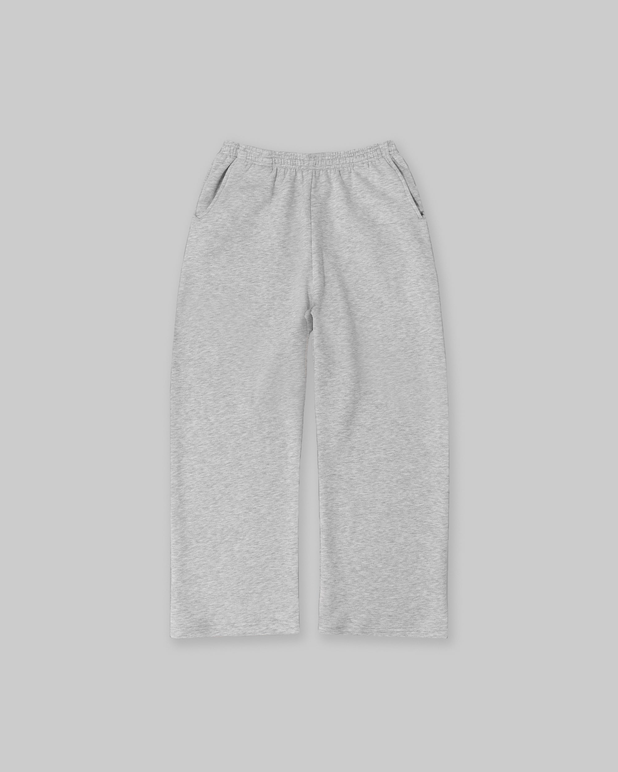 Blank Wide Jogger - Salt & Pepper