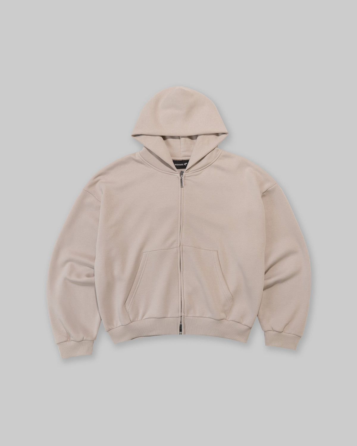 Blank Zip Hoodie - Dune Dusk-thumbmail-1