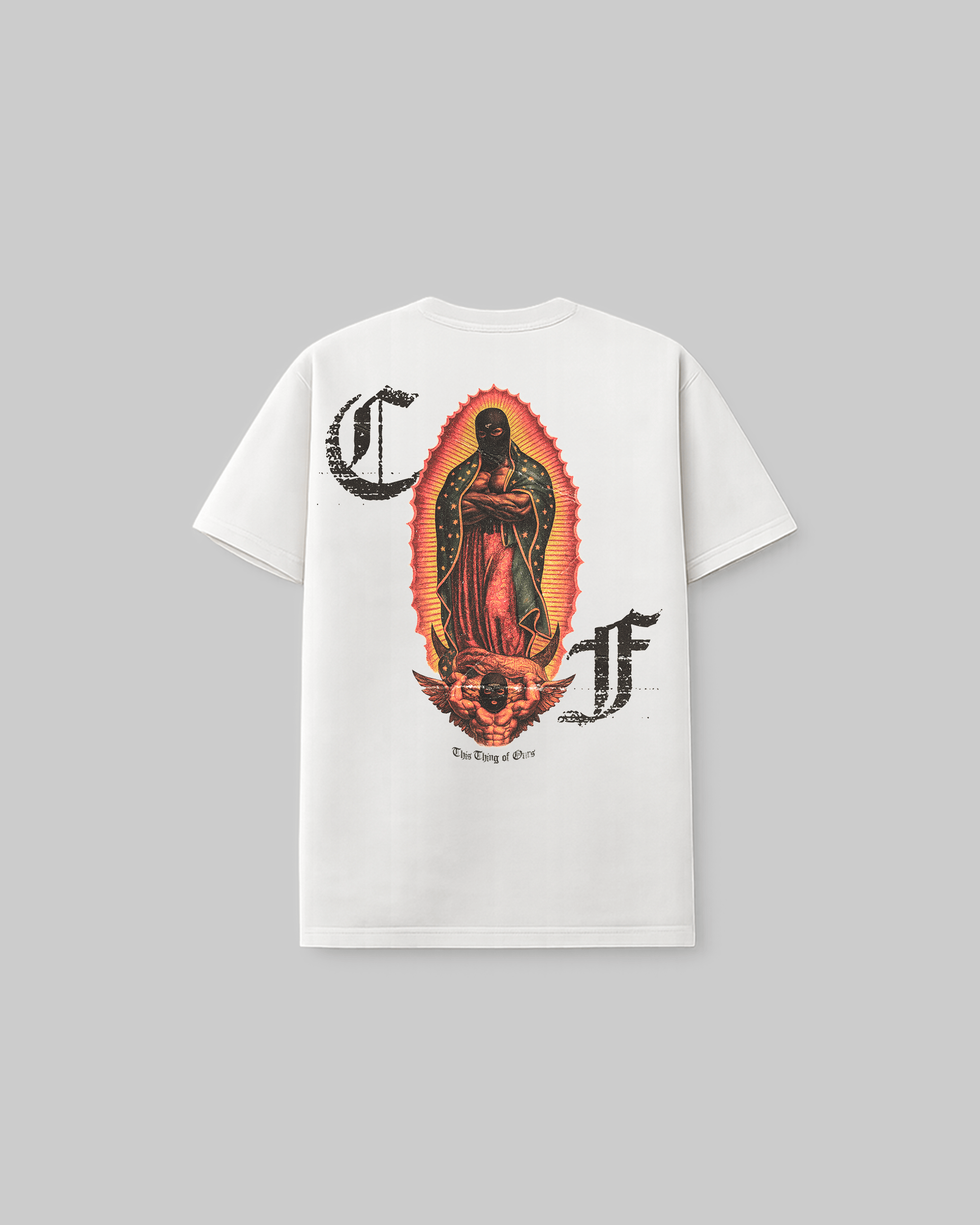 Blessed Are The Disciplined - Vintage Tee - White