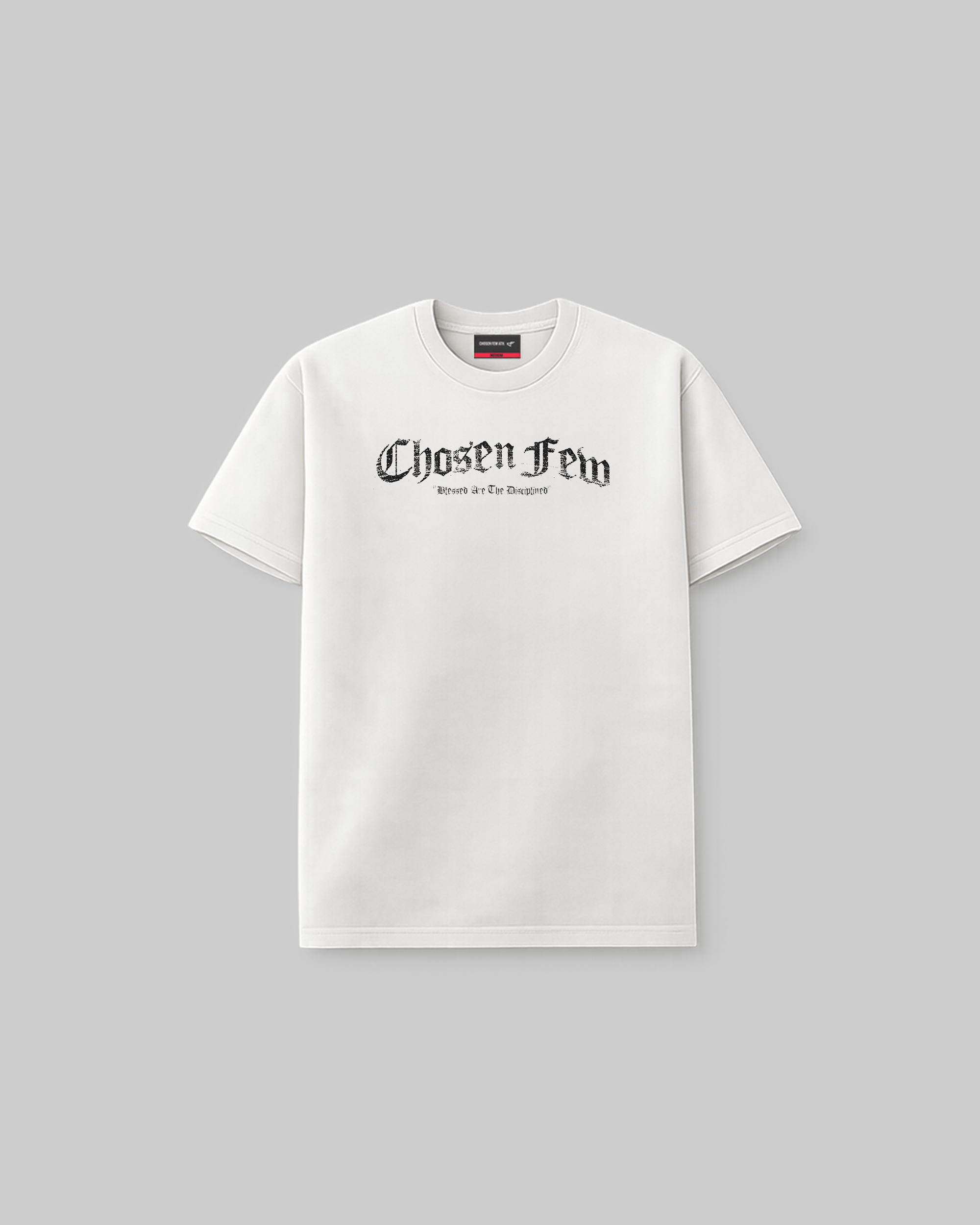 Blessed Are The Disciplined - Vintage Tee - White
