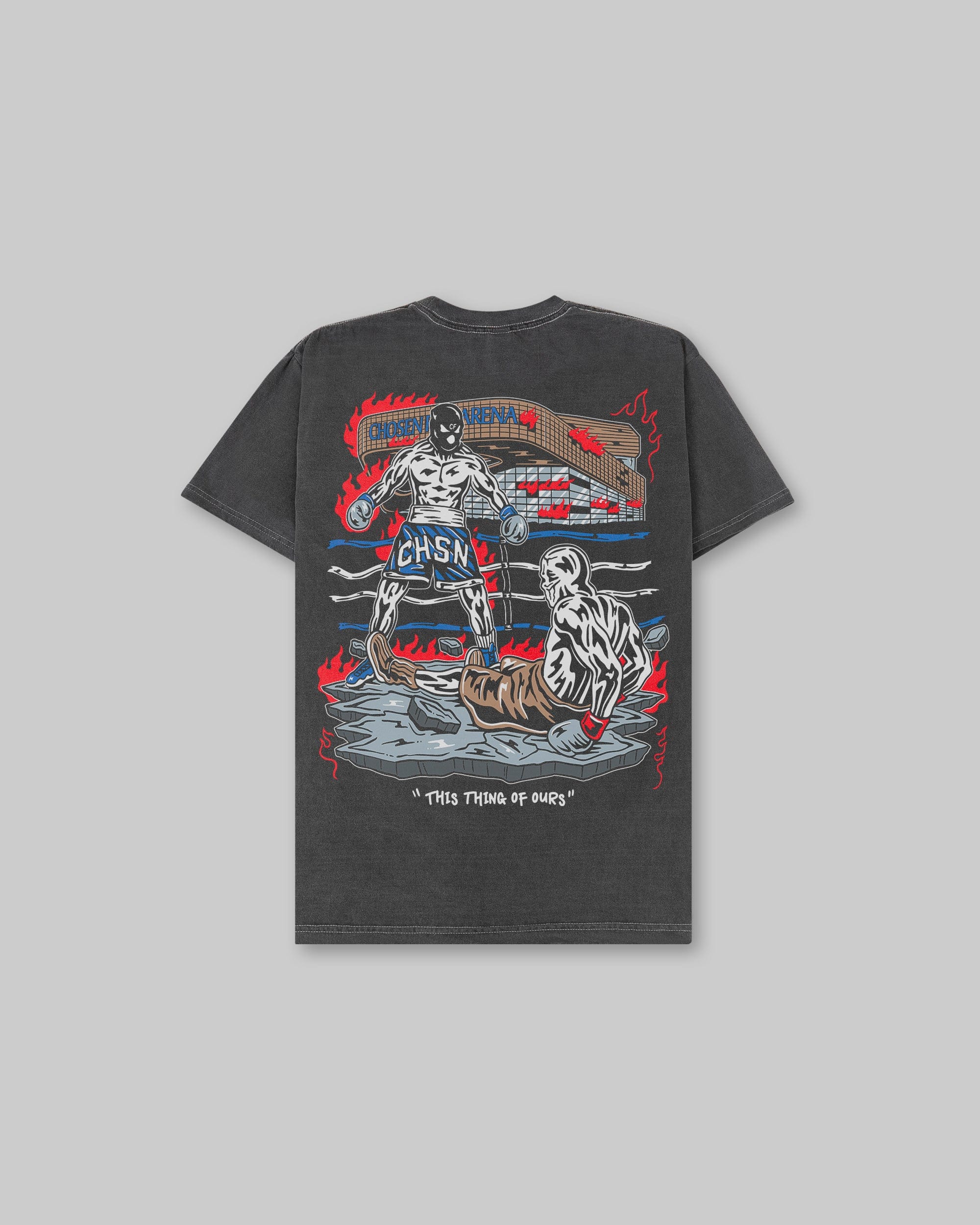 The Main Event Vintage Tee - Black