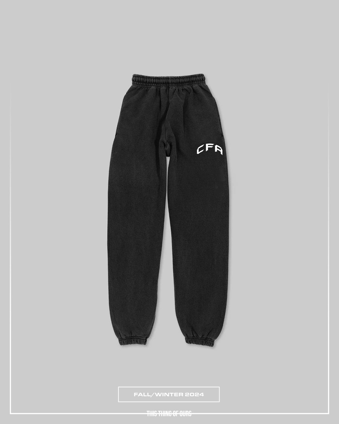 CFA FW24 Jogger - Vintage Black & White