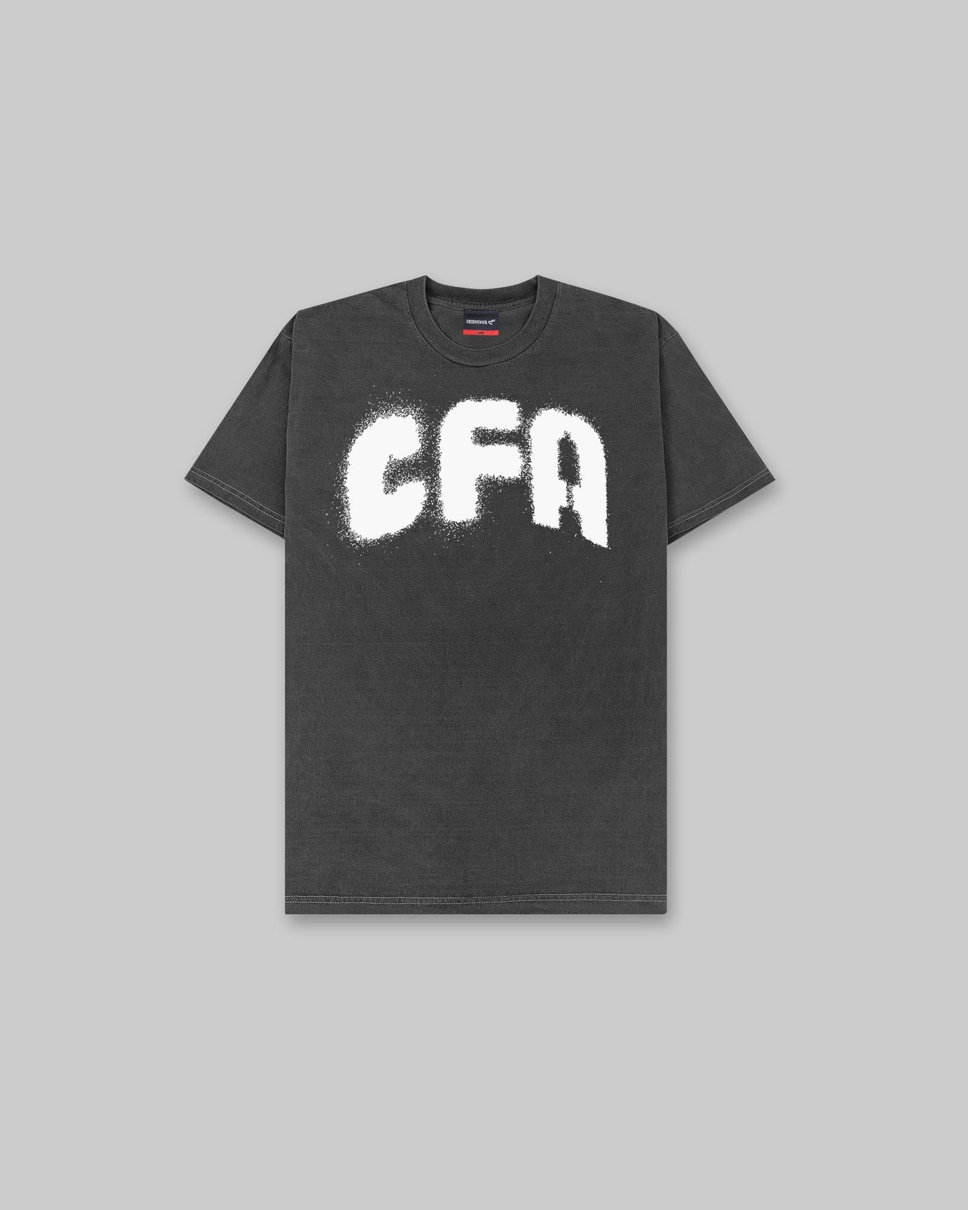 CFA Spray - Vintage Tee - Black & White