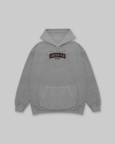 CF Athletic Club - Vintage Hoodie - Grey & Red