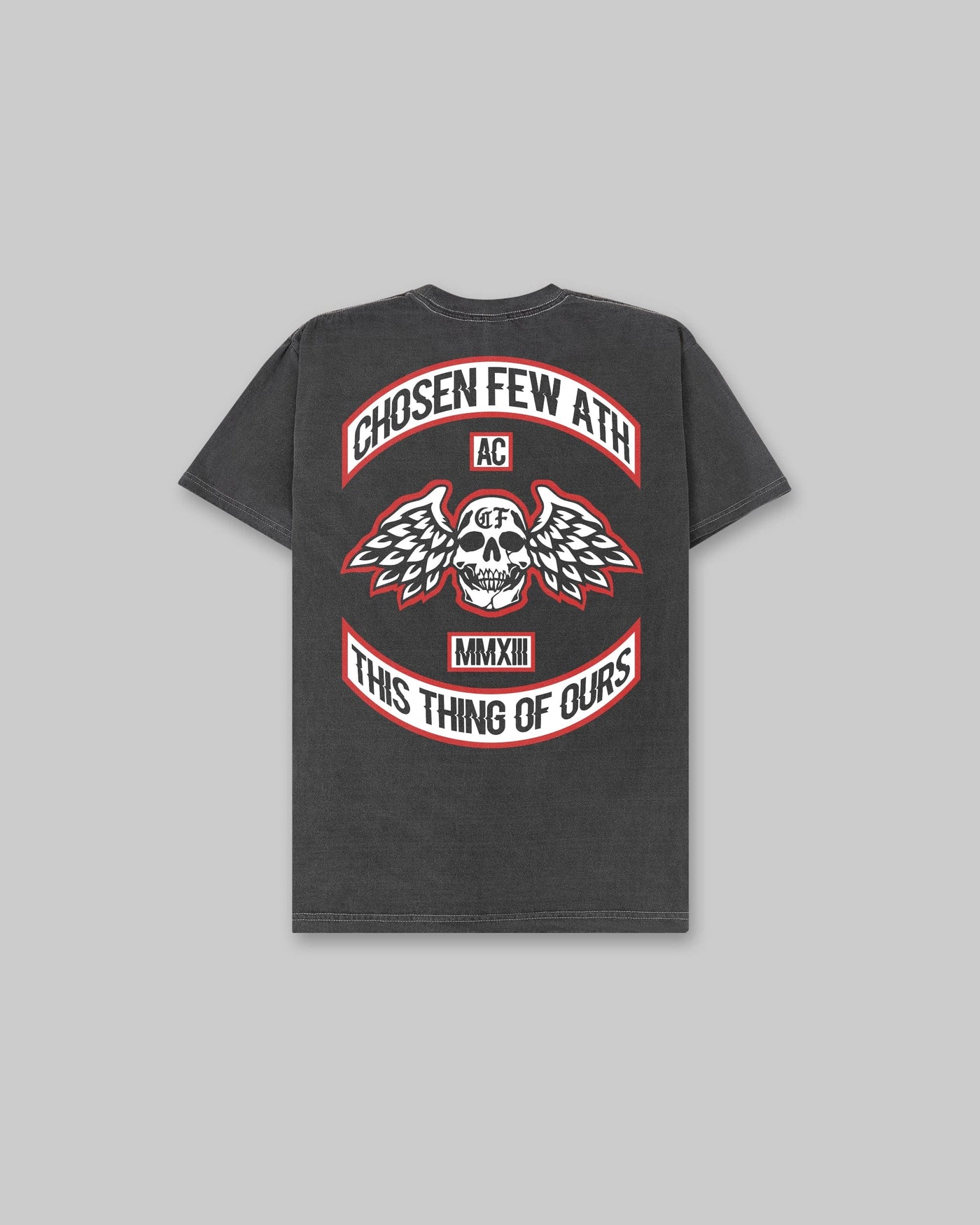 CF Athletic Club - Vintage Tee - Black & Red