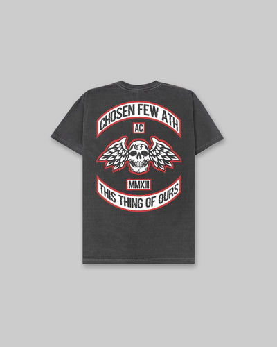 CF Athletic Club - Vintage Tee - Black & Red