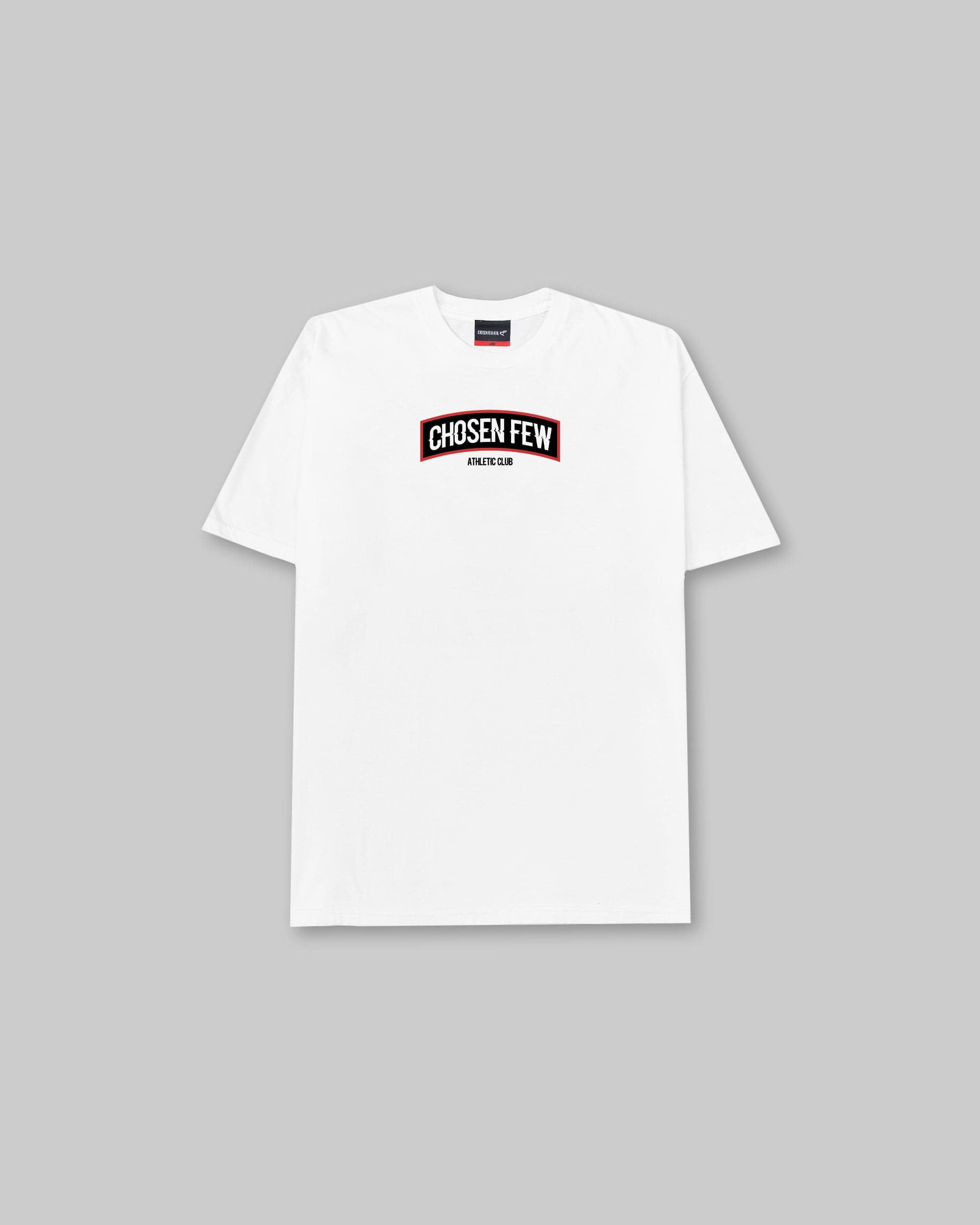 CF Athletic Club - Vintage Tee - White & Red