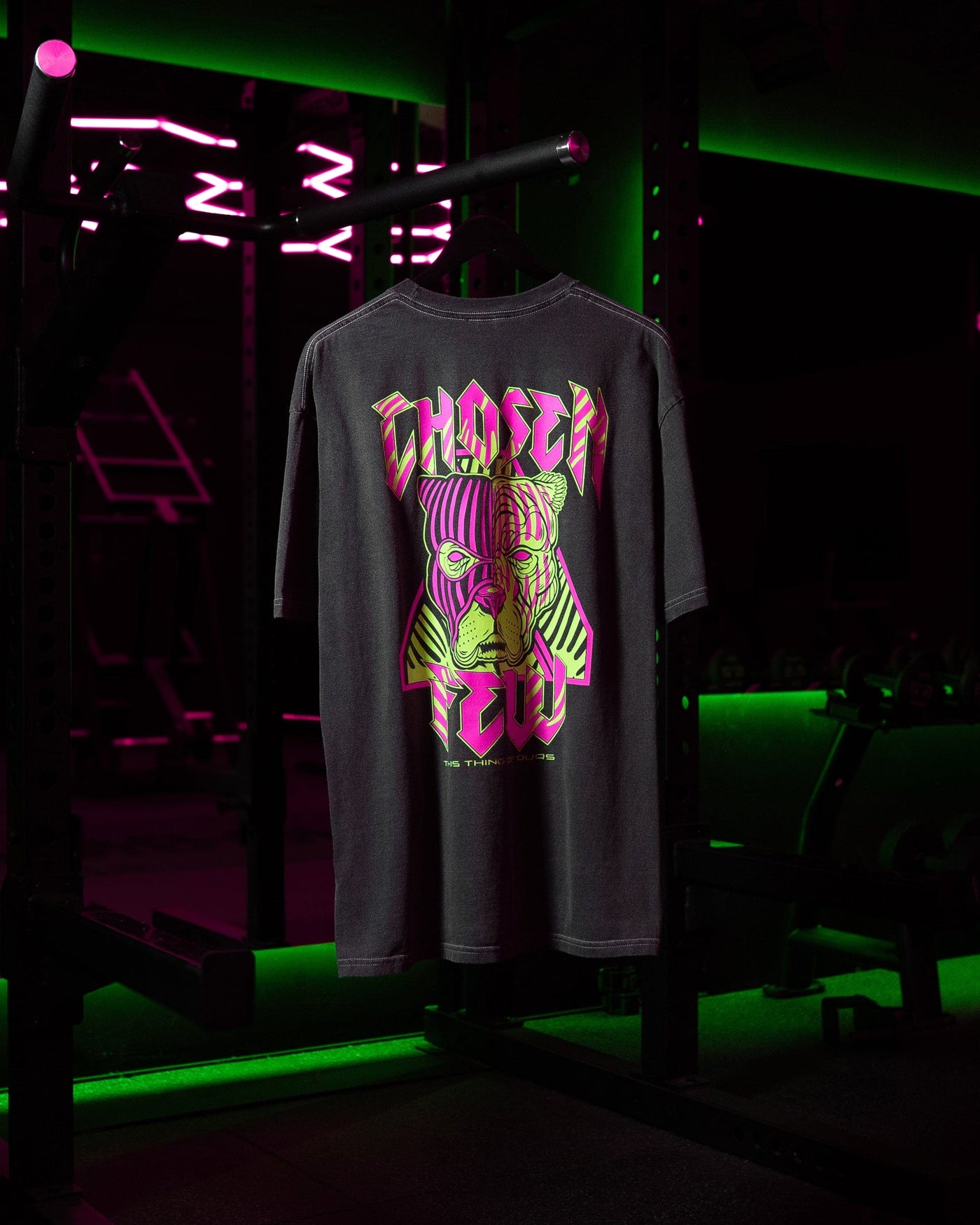 Chosen Few x Alpha Neon Vintage Tee Limited Edition