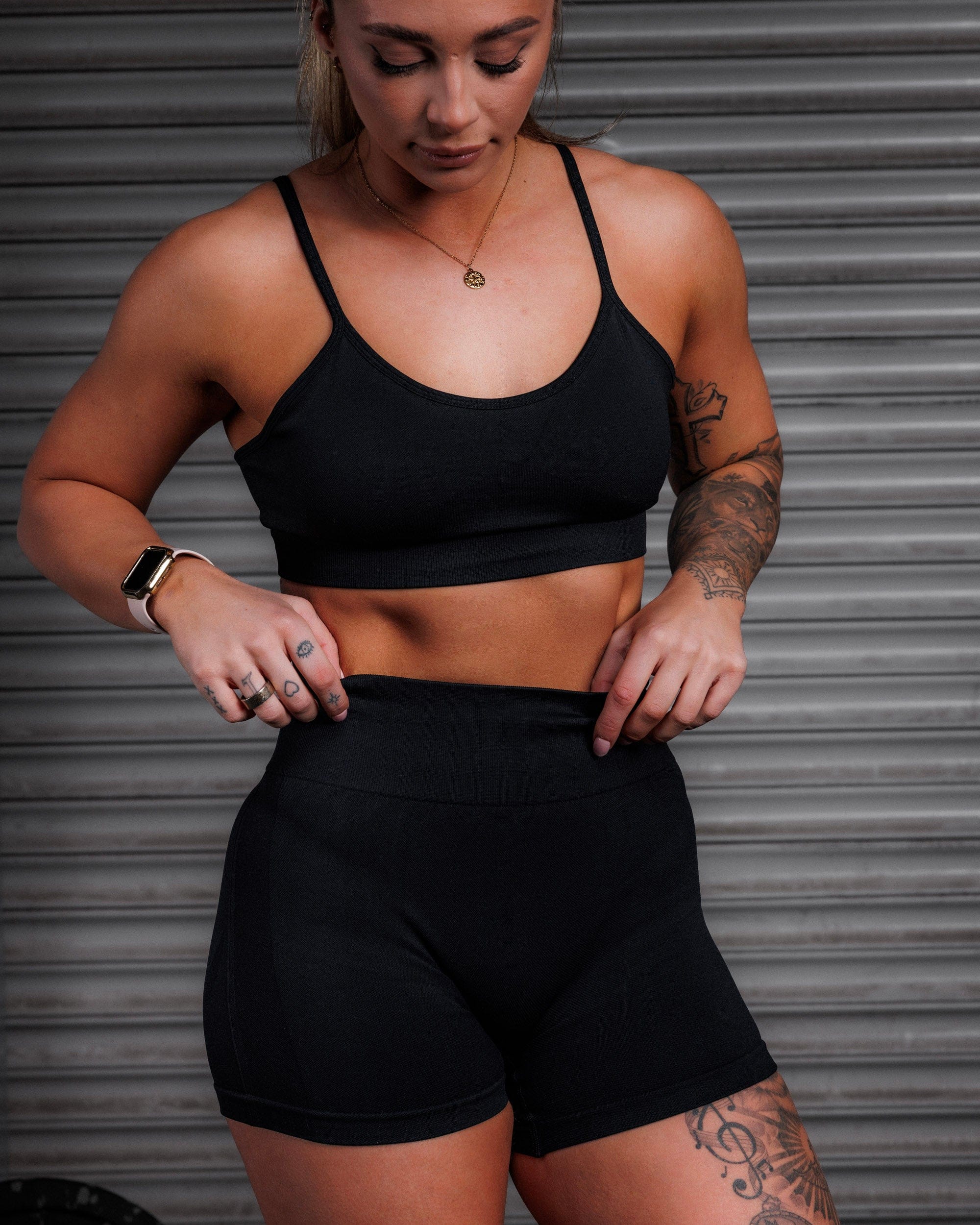 Compound Sports Bra - Black