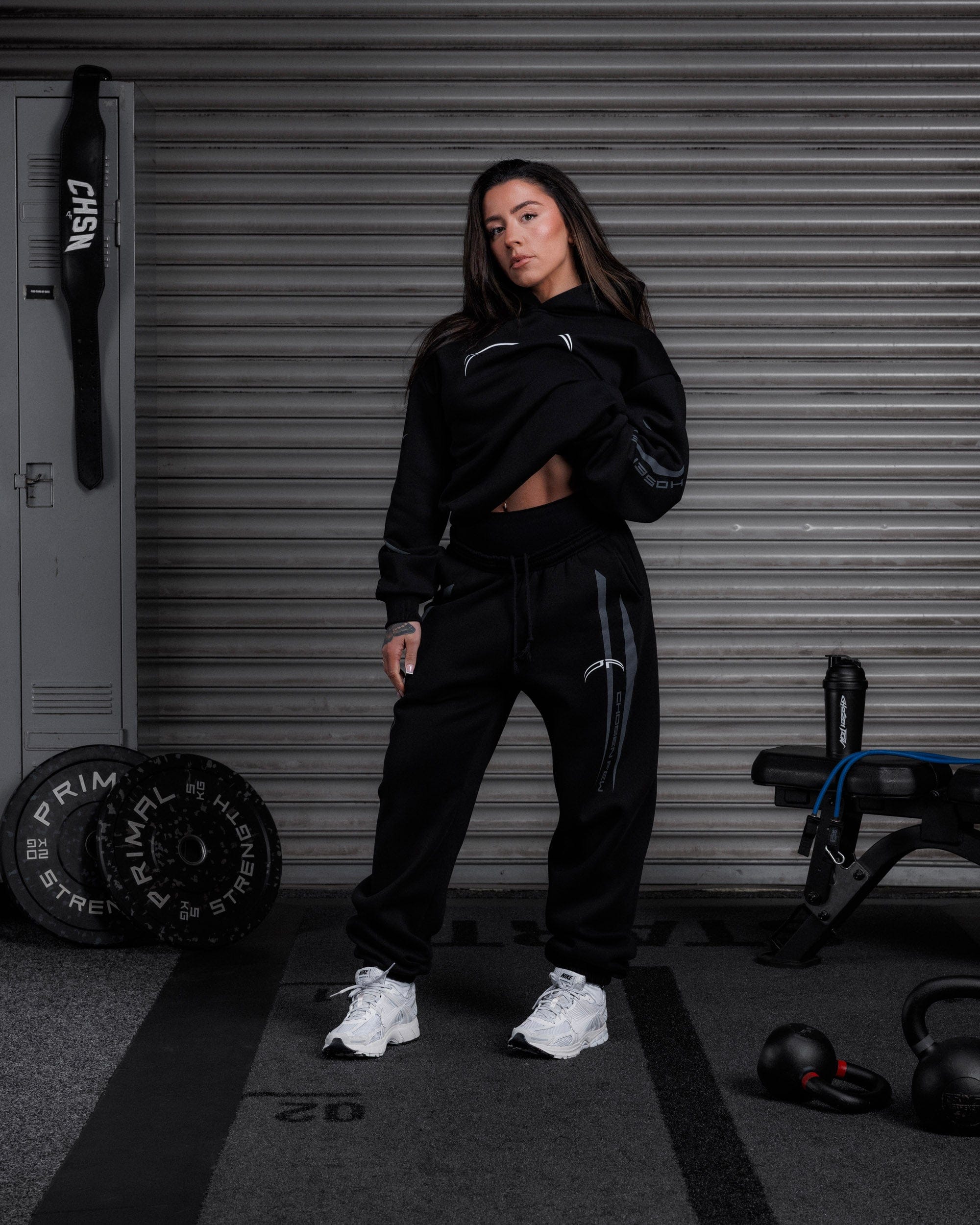 Cyber Hoodie - Obsidian Black-thumbmail-3