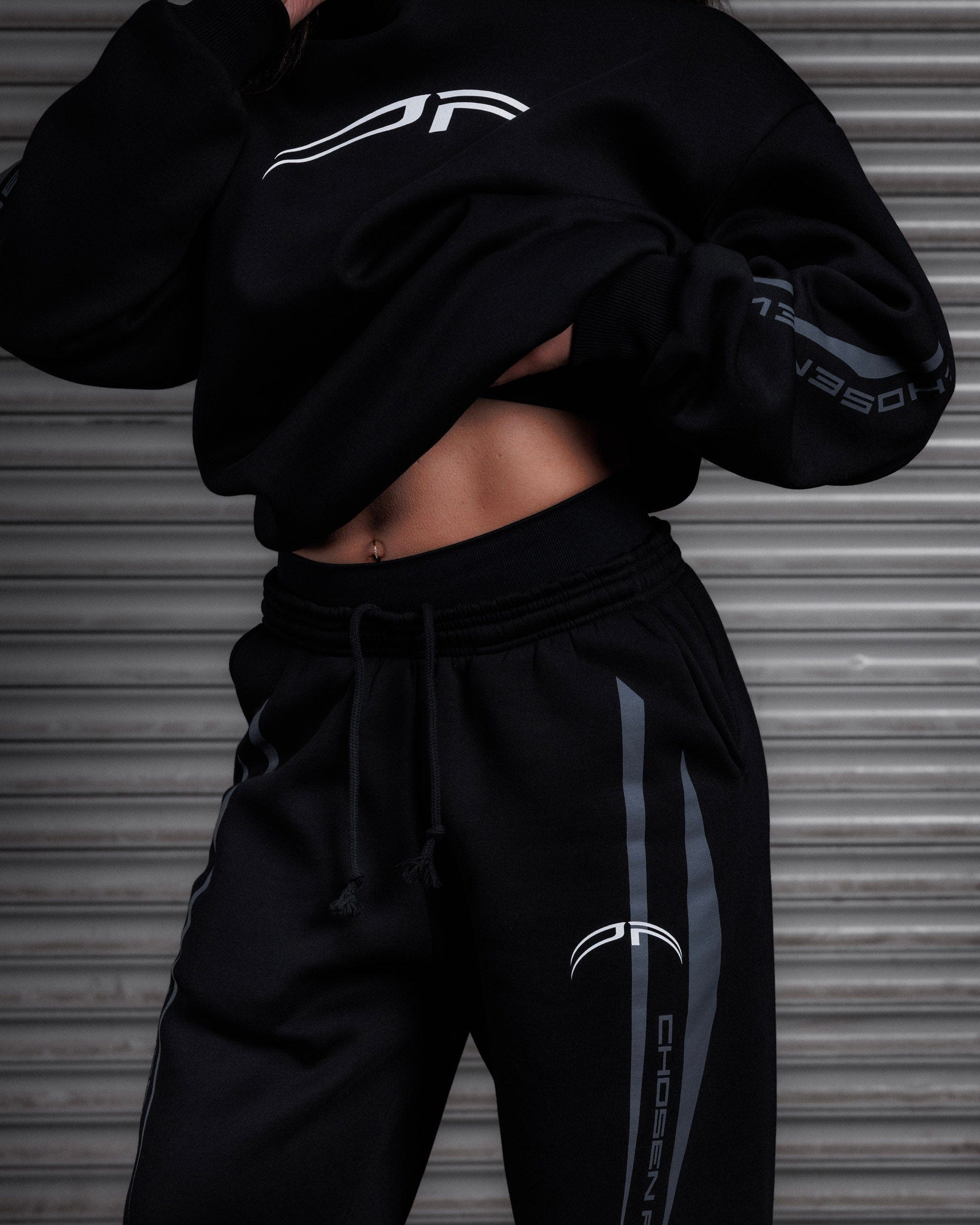 Cyber Hoodie - Obsidian Black-thumbmail-5