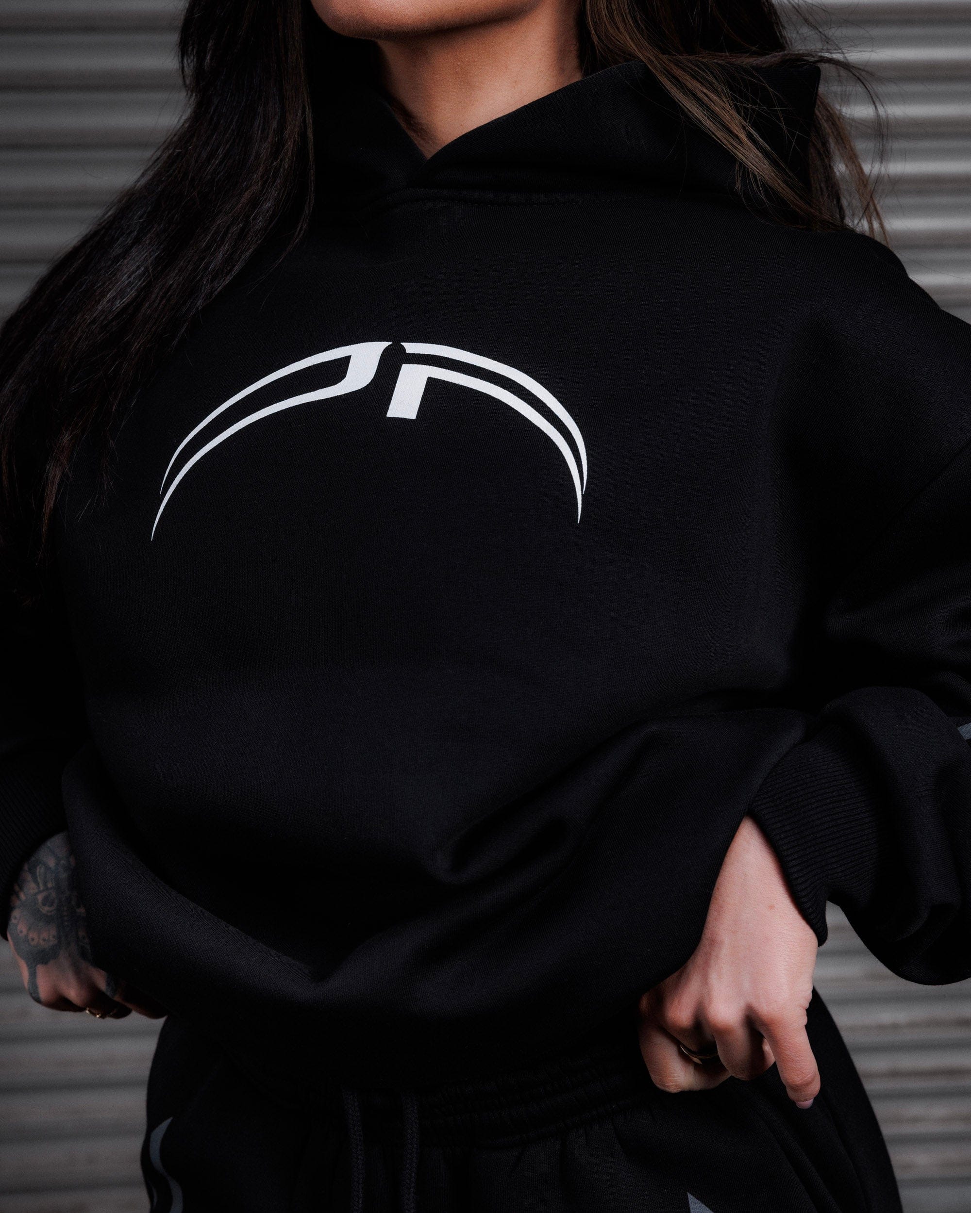 Cyber Hoodie - Obsidian Black-thumbmail-7