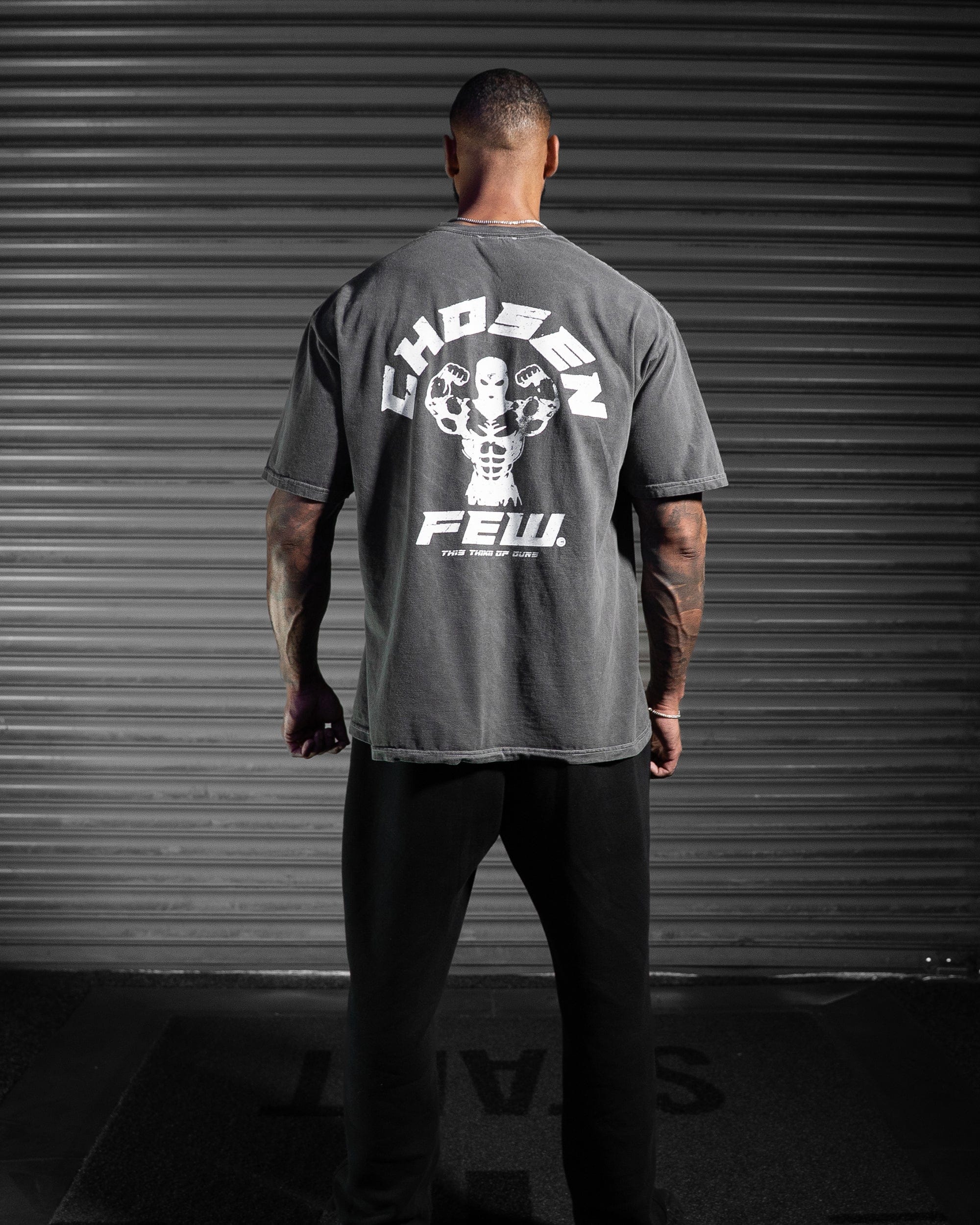 G Gym Tee - Vintage Black & White Legacy Edition