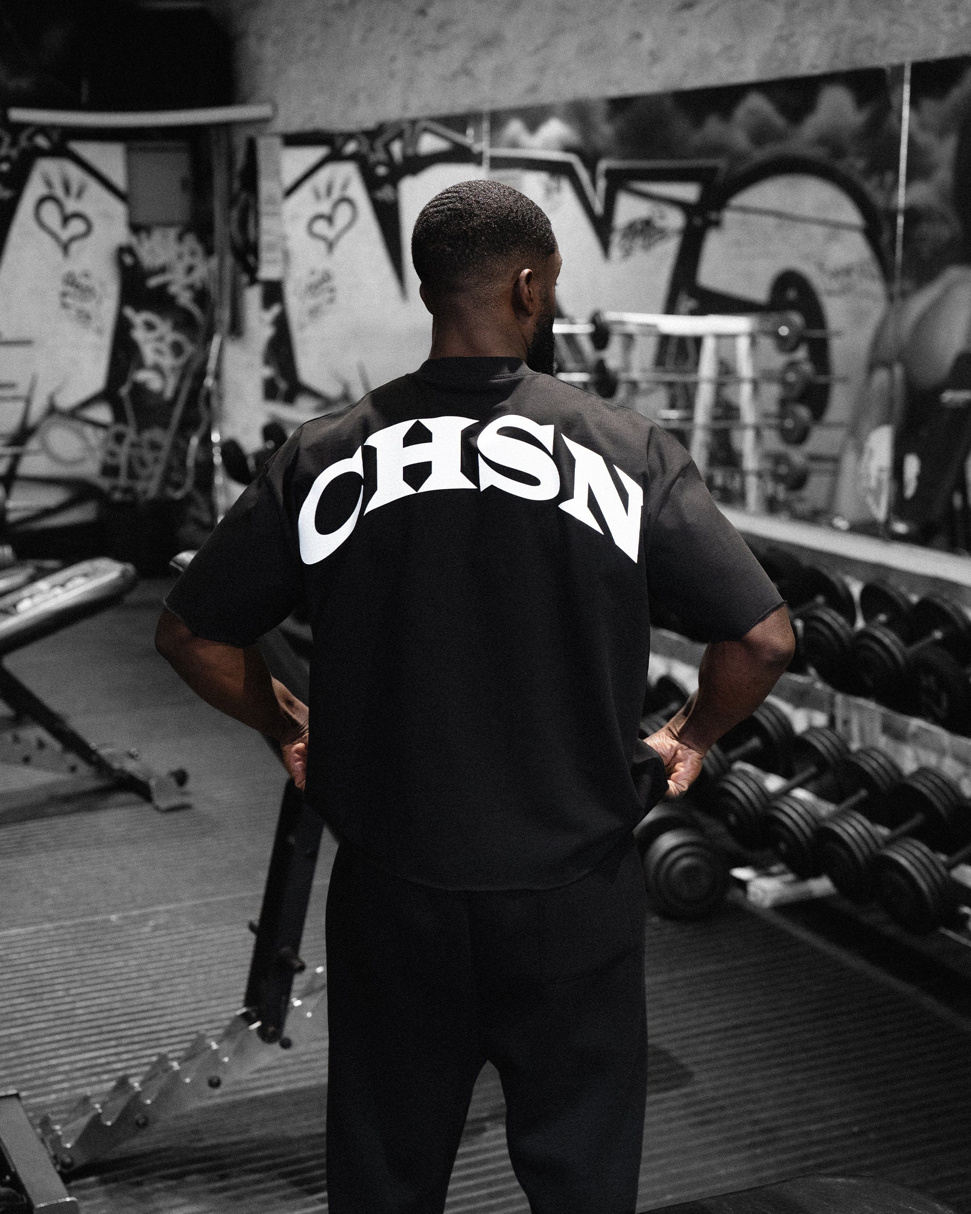 CHSN Era - Box V2 Tee - Black & White