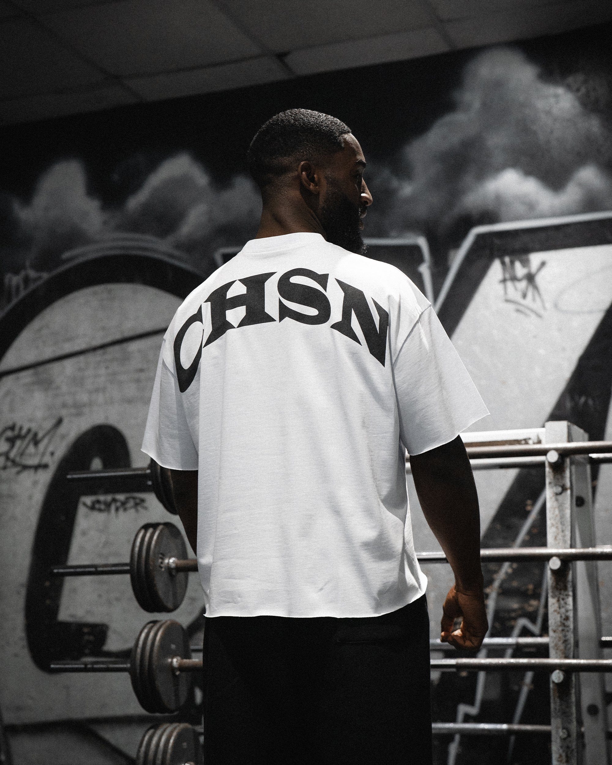CHSN Era - Box V2 Tee - White & Black-thumbmail-4