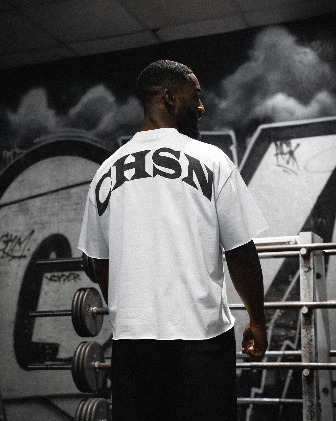 CHSN Era - Box V2 Tee - White & Black