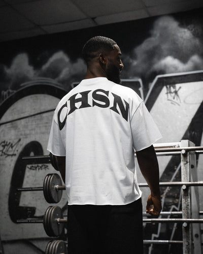 CHSN Era - Box V2 Tee - White & Black