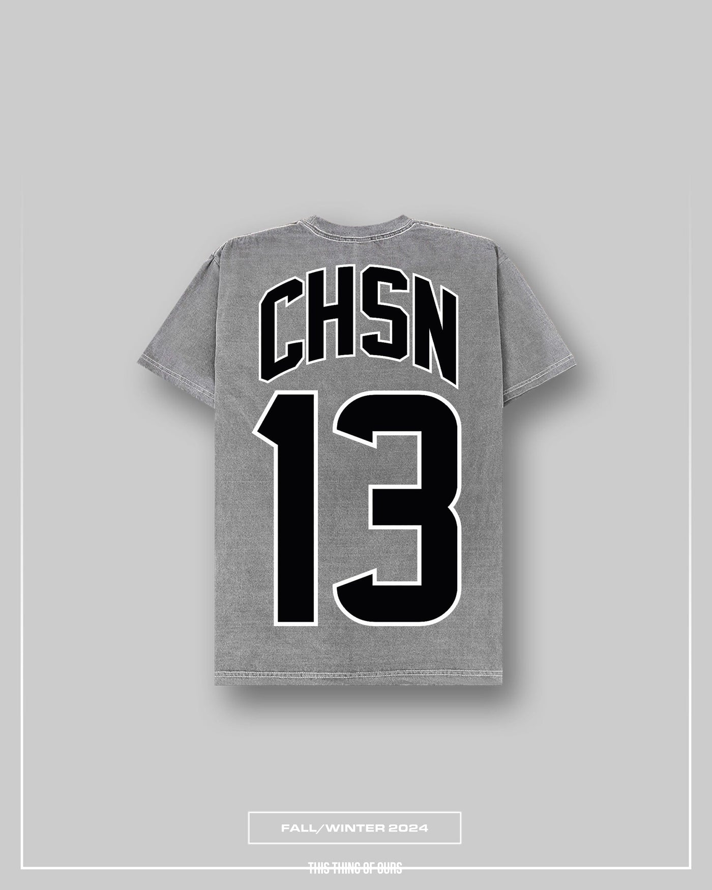 CHSN FC Tee - Vintage Grey