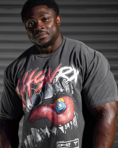 RX CONTROLLED SUBSTANCE Vintage Tee Black