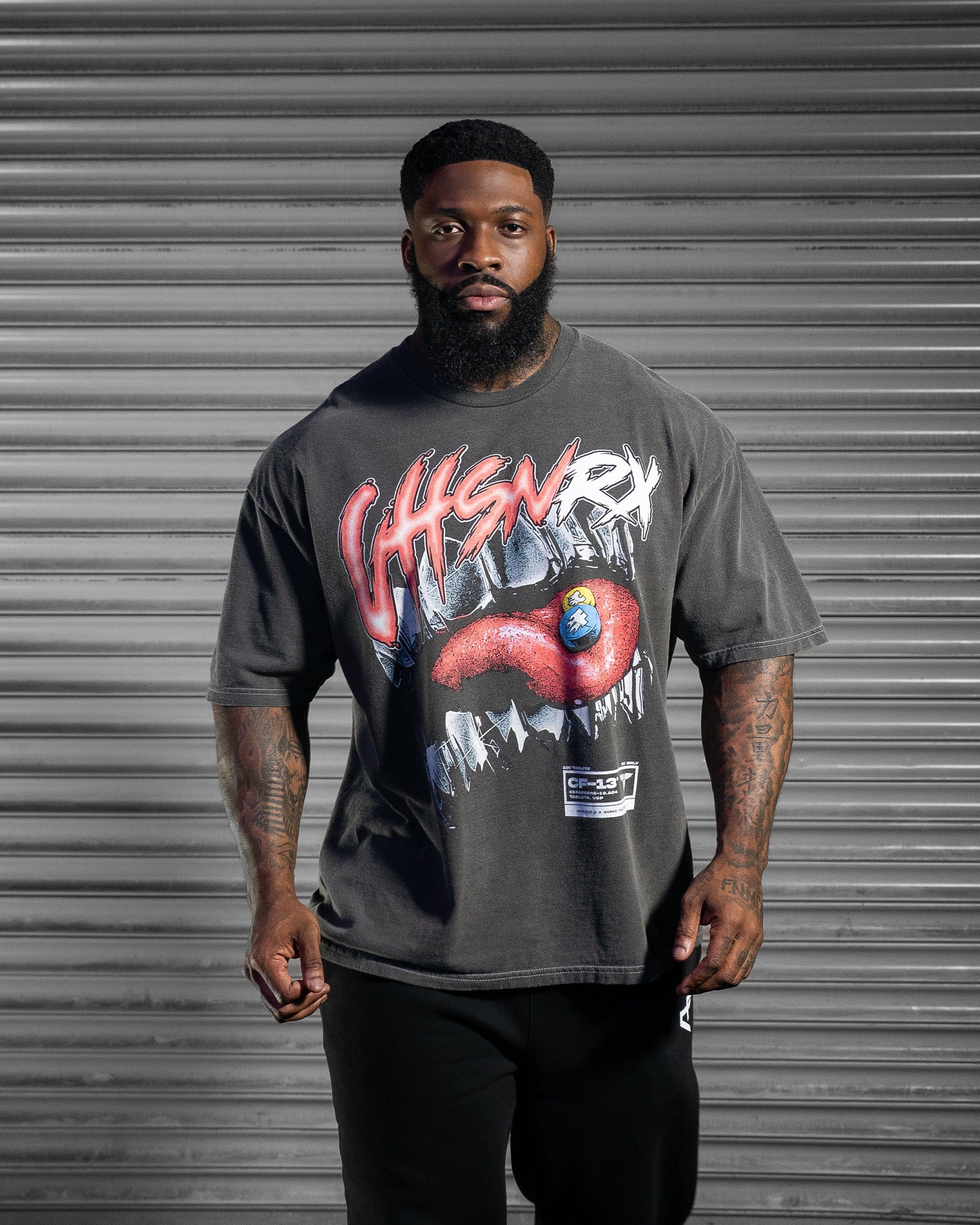 RX Controlled Substance - Vintage Tee - Black