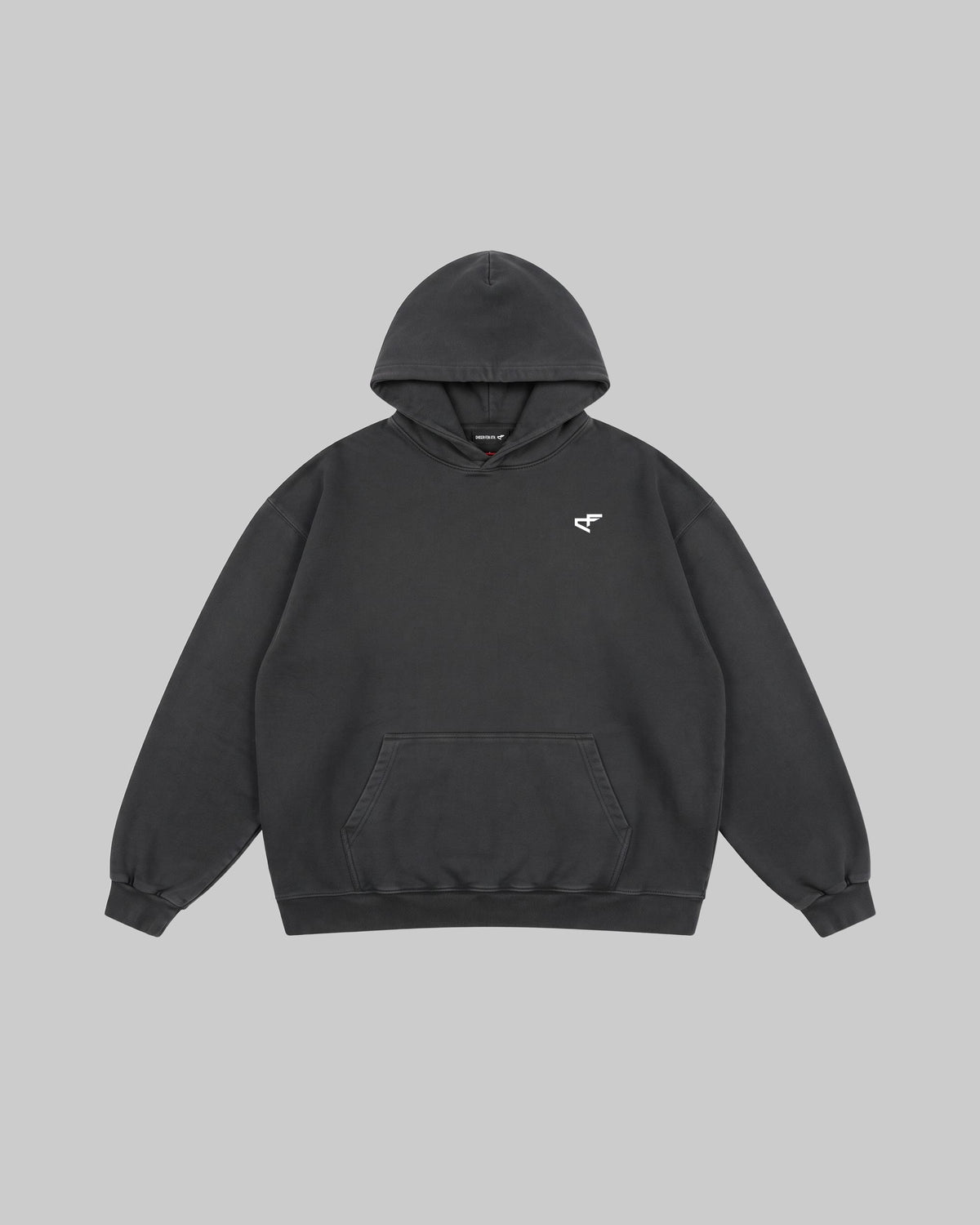 Logo - Vintage Hoodie - Black