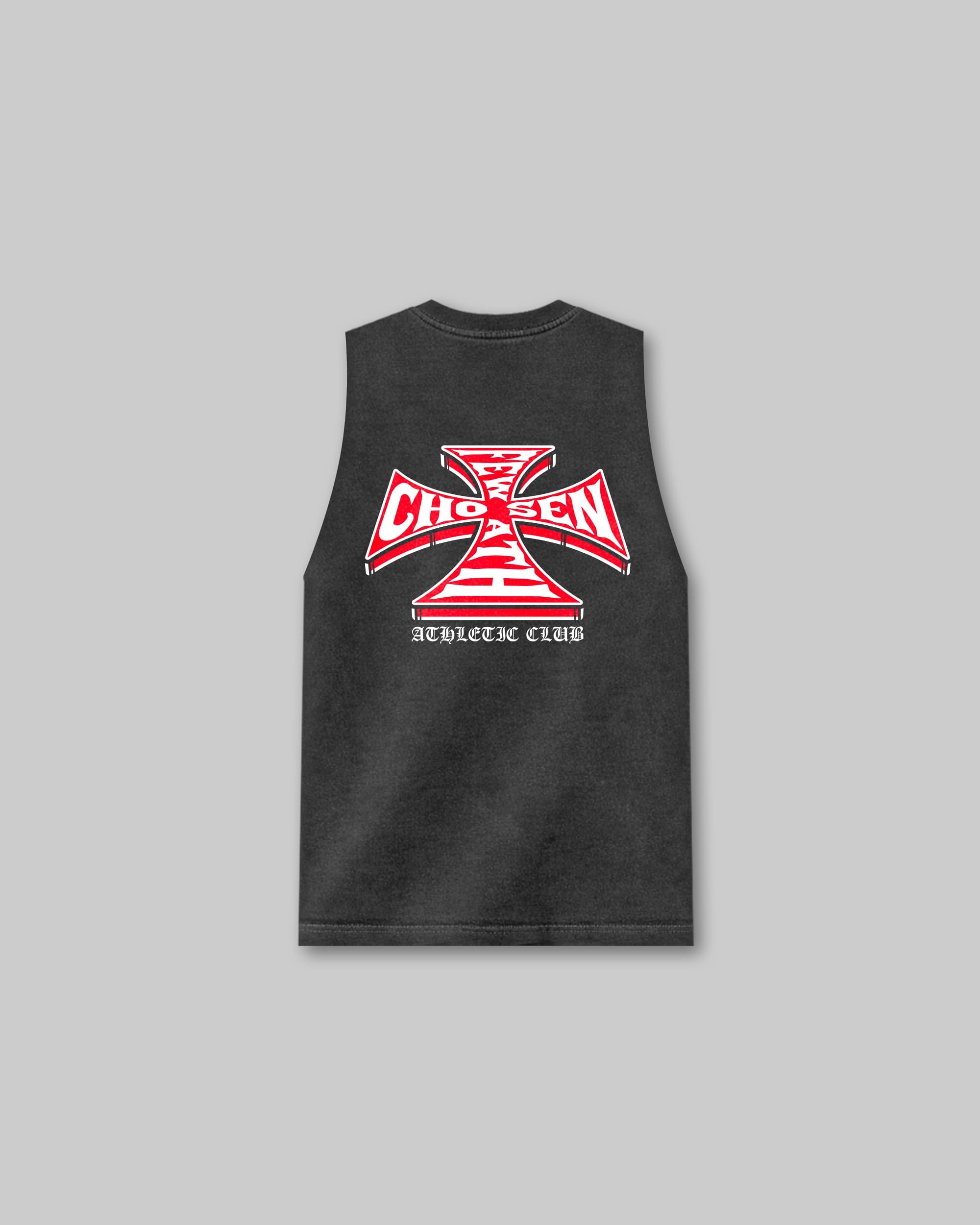 CF Chopper - Vintage Sleeveless Tee - Black-thumbmail-2