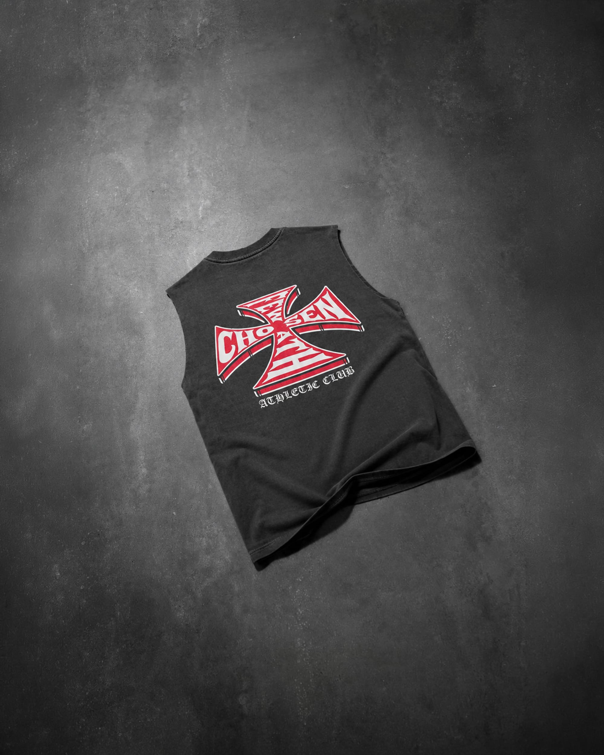CF Chopper - Vintage Sleeveless Tee - Black-thumbmail-3