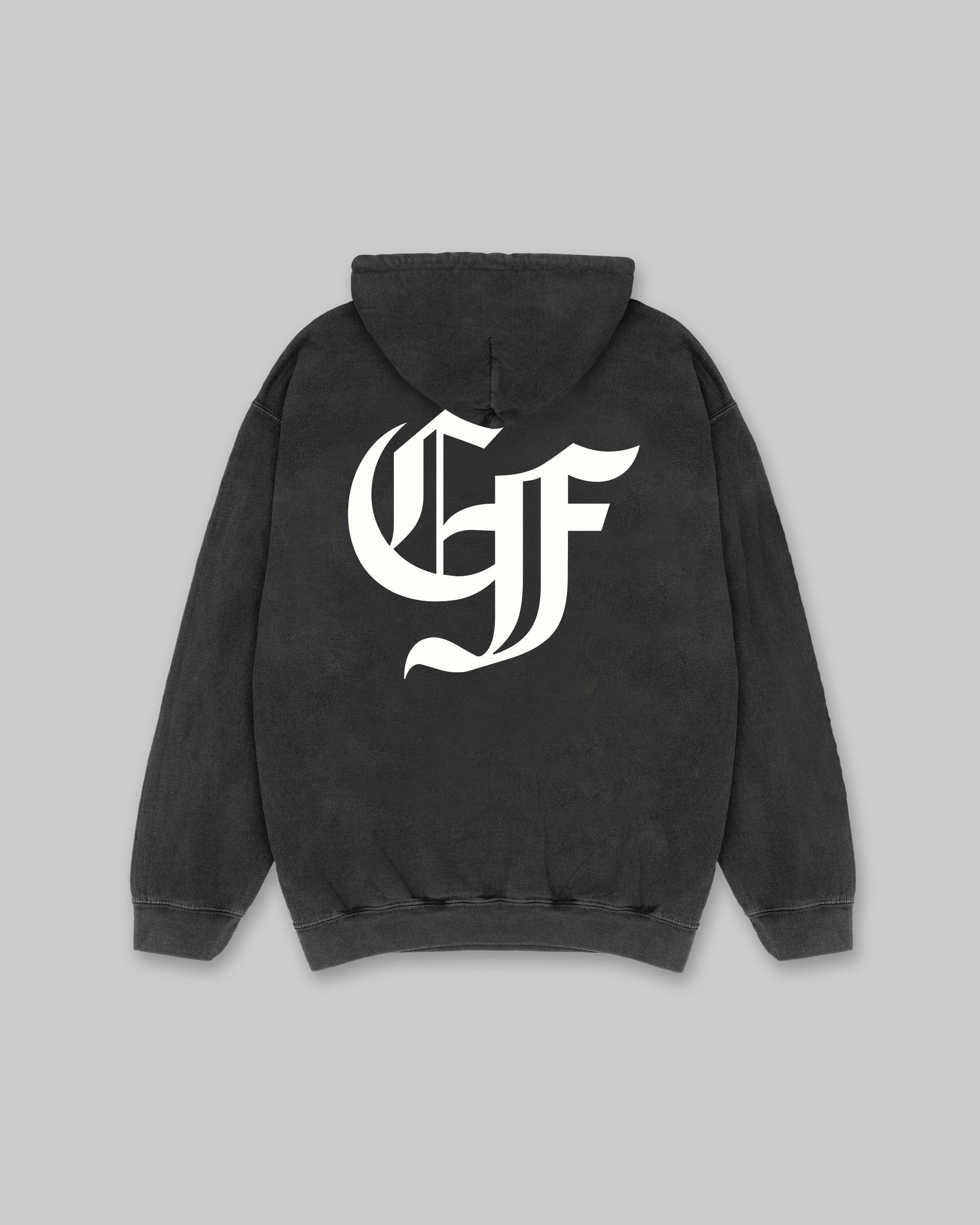 City Of Angels - Vintage Hoodie - Black & White