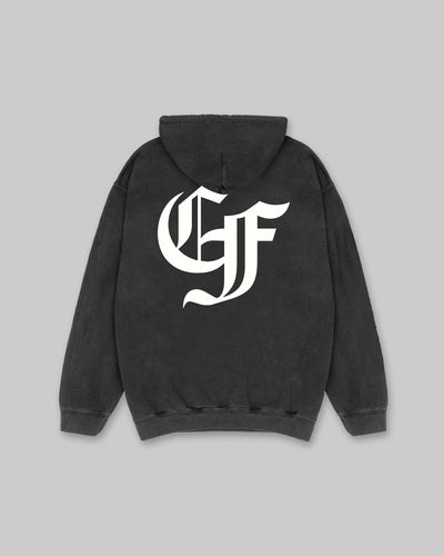 City Of Angels - Vintage Hoodie - Black & White